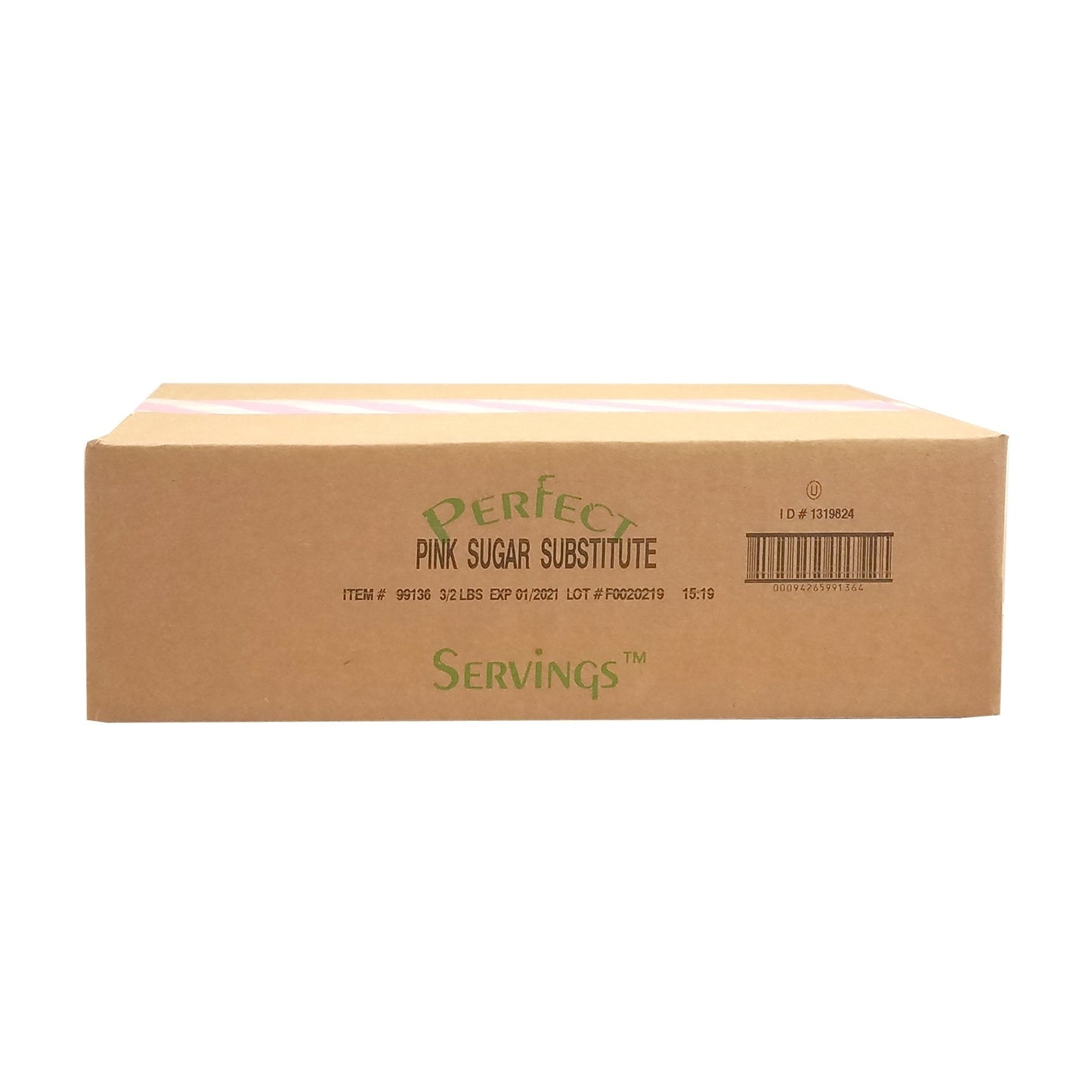 Perfect Servings Pink Sweetener - 3 - 2 lb. bags Per Case