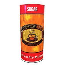 Sugar Canister - 20 oz. Granulated Grindstone