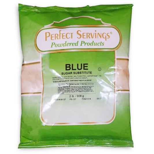 Perfect Servings Blue Bag - 3 - 2 lb. Bags Per Case