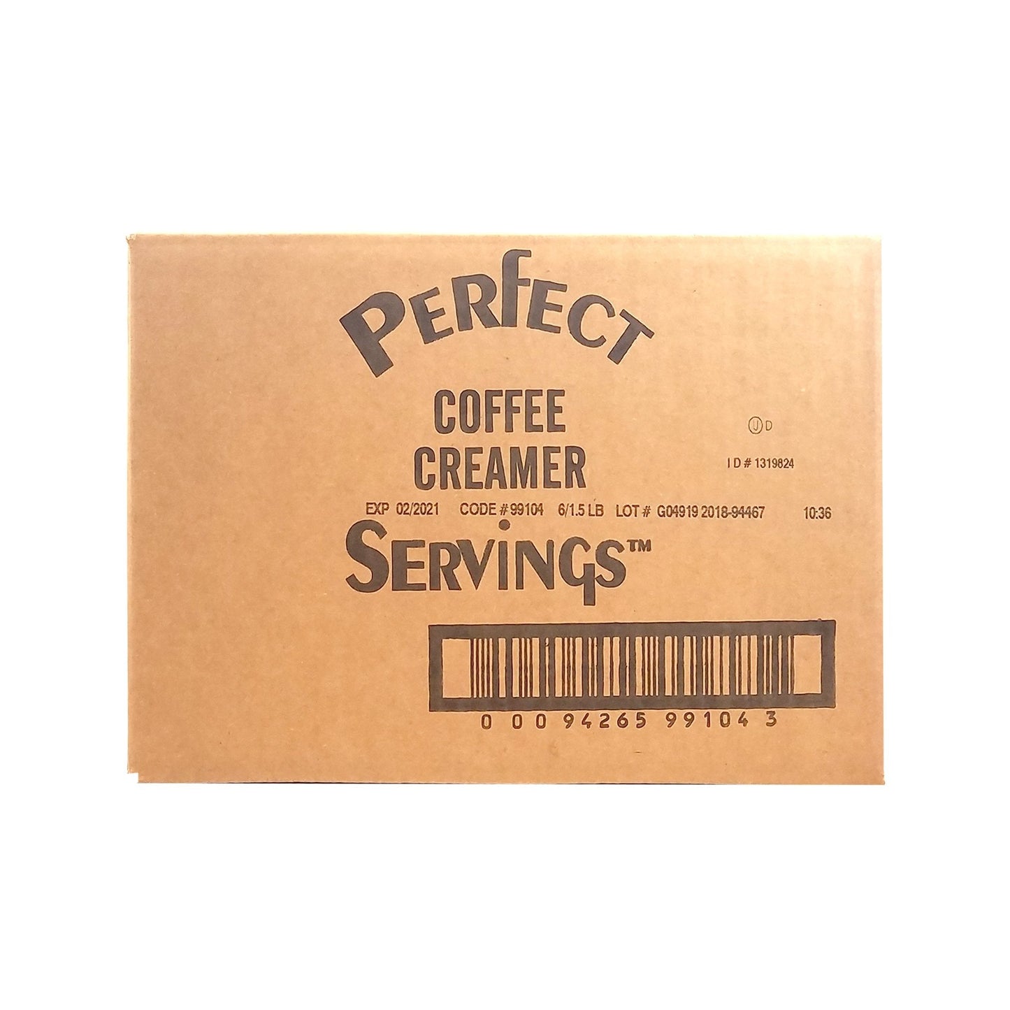 Perfect Servings Creamer Bag - 6 - 1.5 lb. Bags Per Case